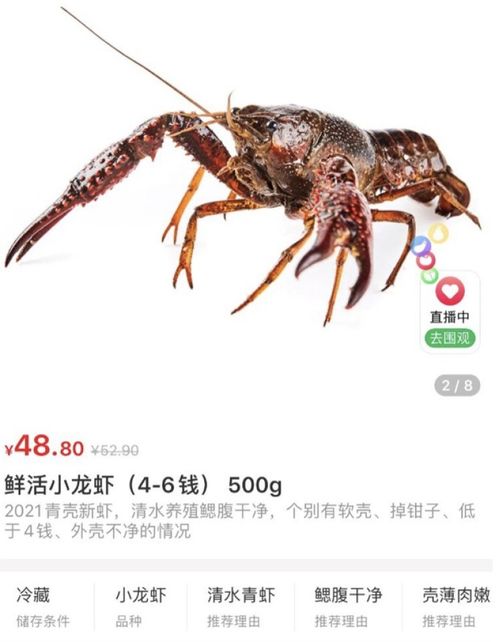 今年小龍蝦上市早,生鮮平臺(tái)銷量同比增長超220 鮮活小龍蝦加上調(diào)味料 日銷數(shù)萬份